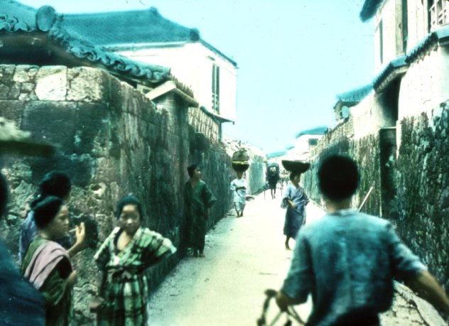 Narrow street in Naha