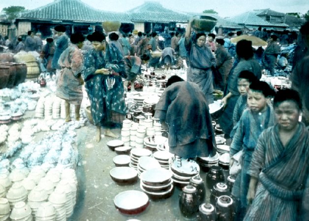 Pottery market