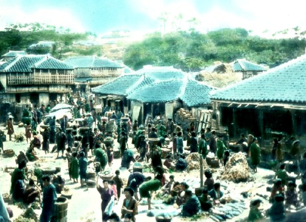 Country village market, Daikon